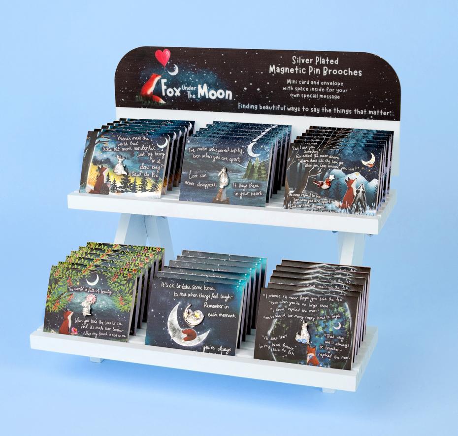 Fox Under the Moon Gifting Pins