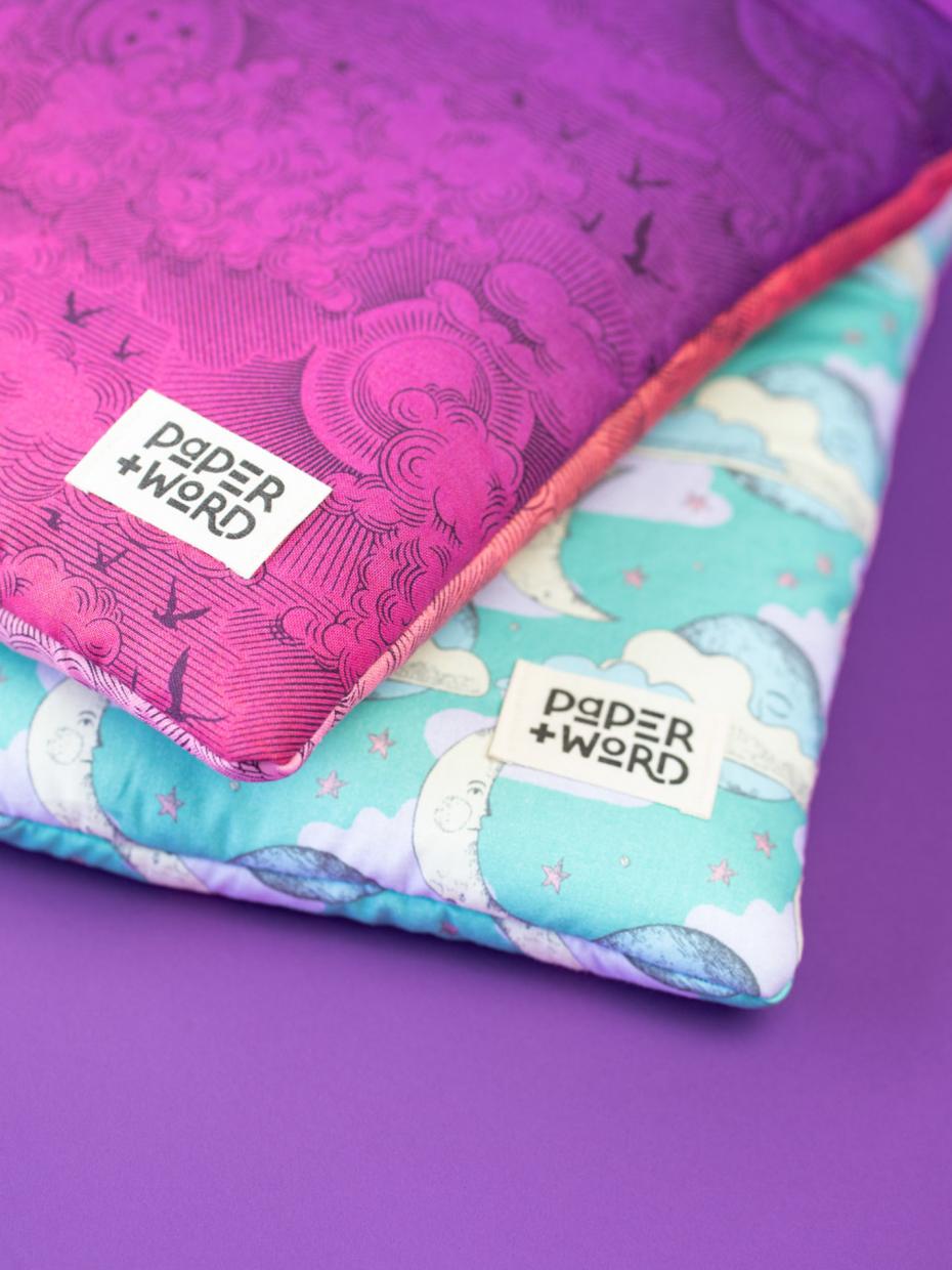 Sky themed book sleeves