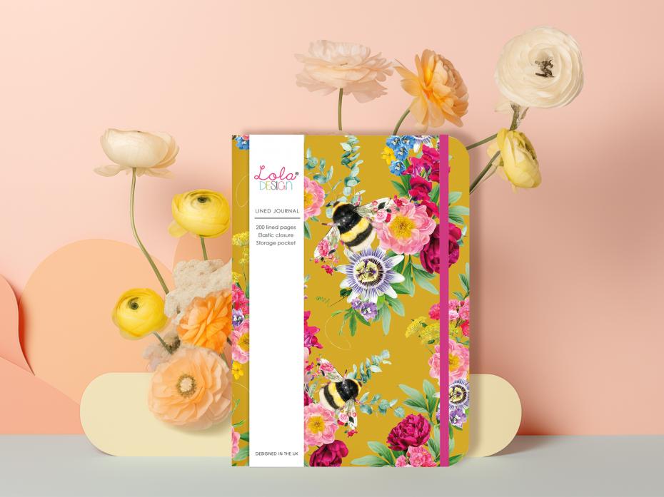 Wildlife Botanical Hardback Journal