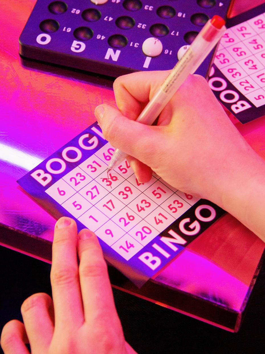 Contains Boogie Bingo sheets