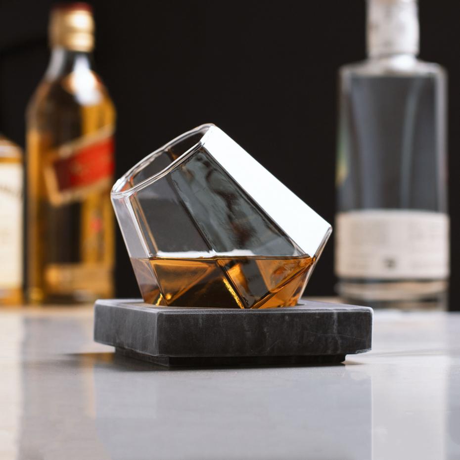Diamond Glass Cooling Coaster