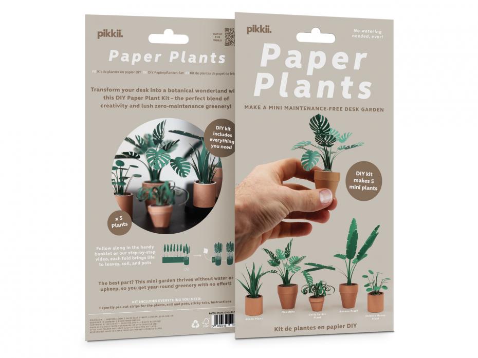 Pikkii Paper Plants Packaging