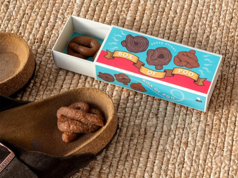Box of sticky poo