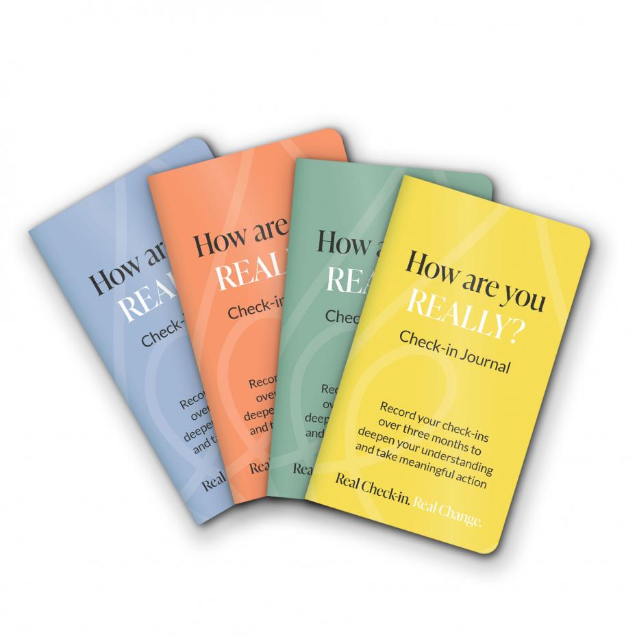 Set of 4 How are you REALLY? journal refills