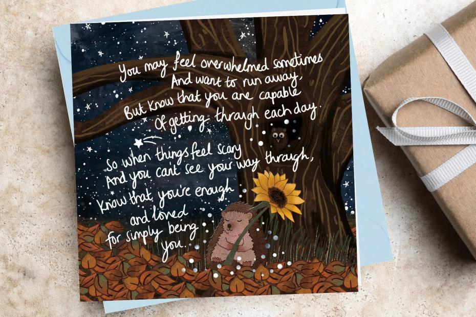 'Being You' Greeting Card