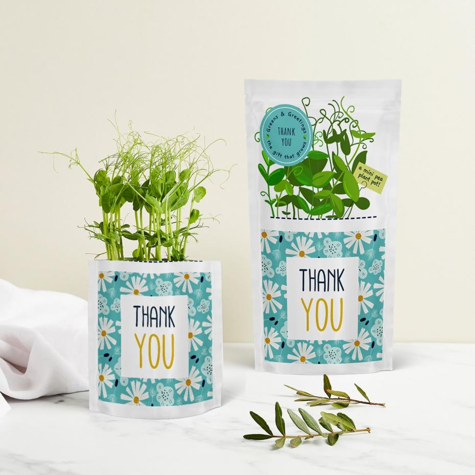 Greens & Greetings: Thank You
