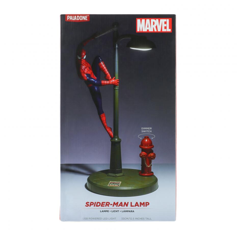 Spiderman Lamp packaging shot