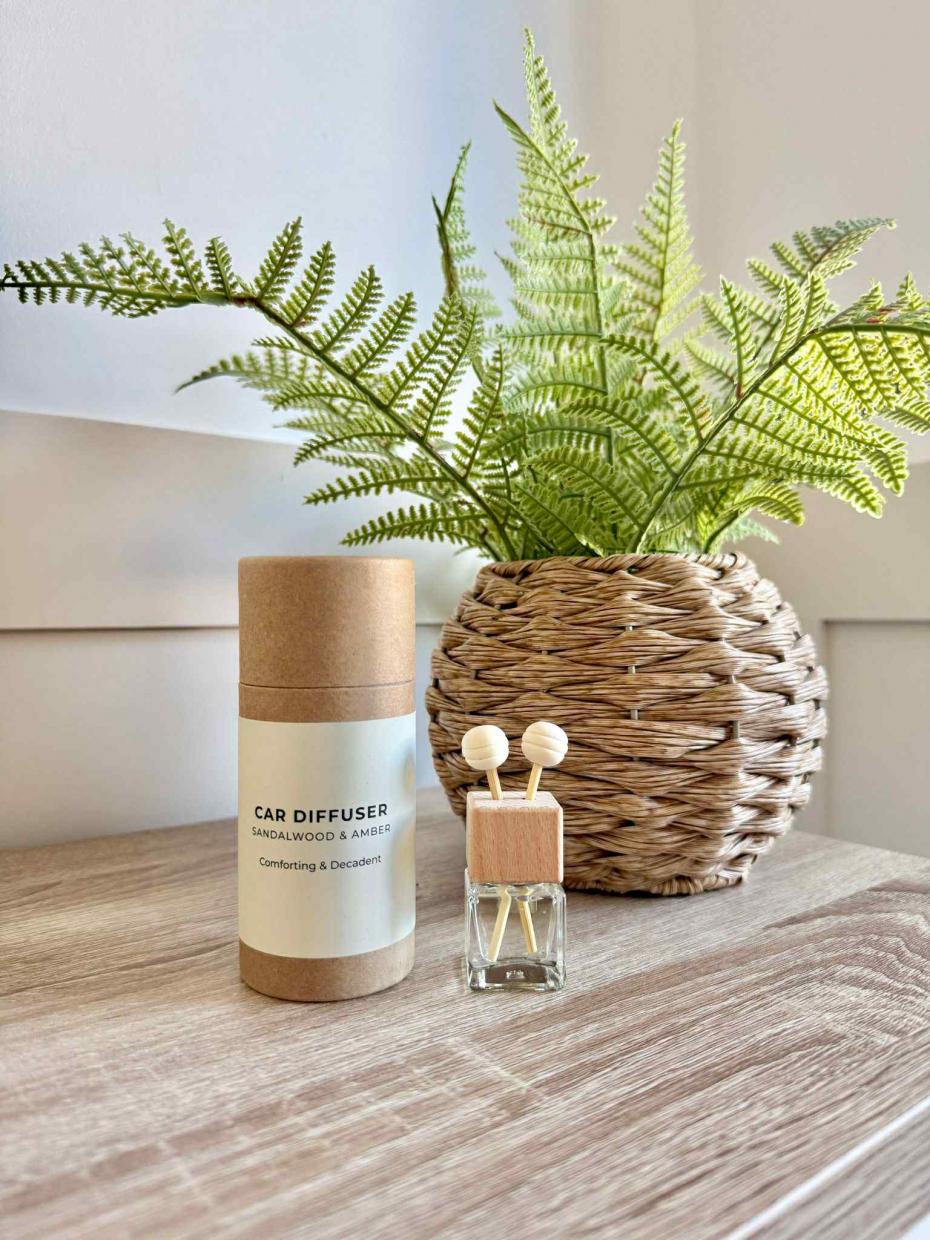 Sandalwood & Amber Car Diffuser