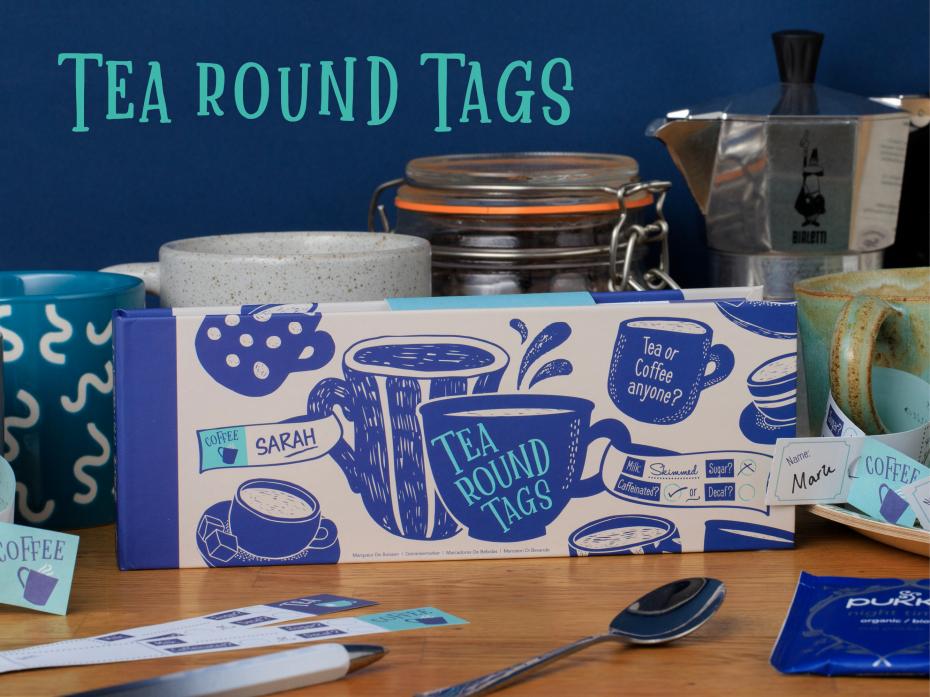 Tea Round Tags