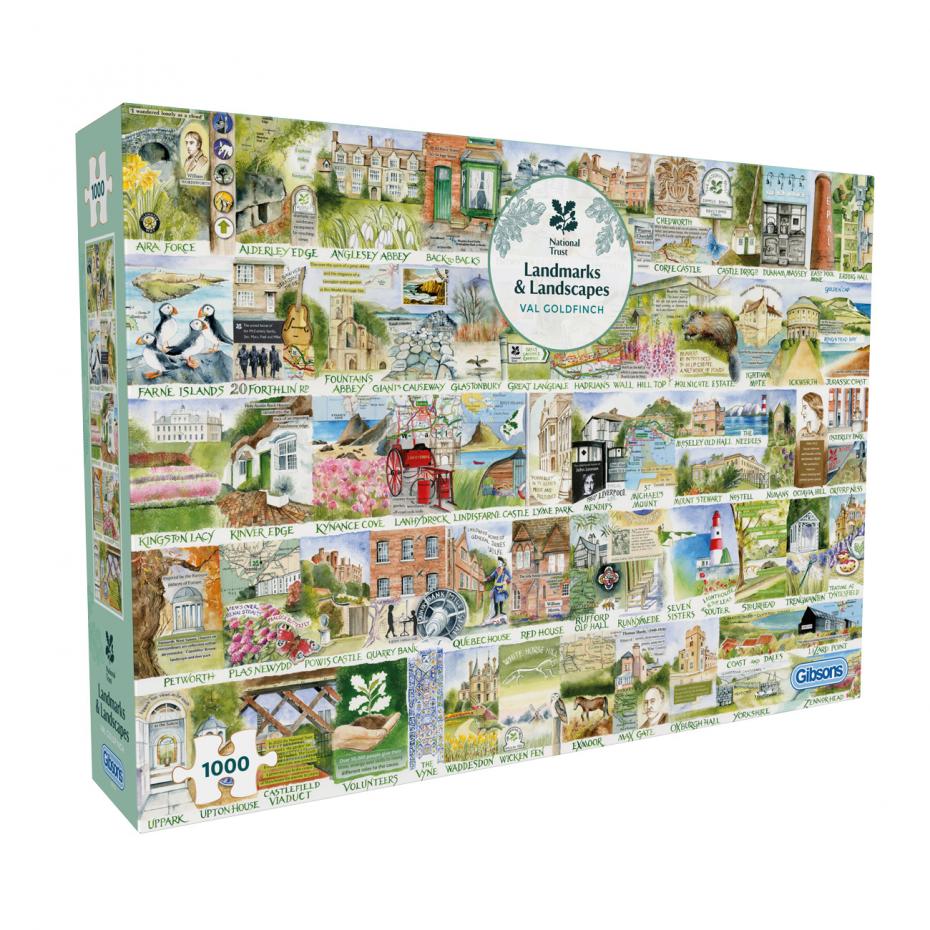G7179	National Trust: Landmarks & Landscapes (1000)